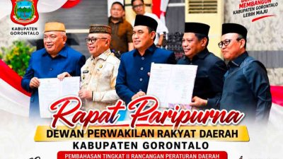 DPRD dan Pemkab Gorontalo Sepakati APBD Perubahan Tahun 2026