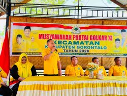 Muscam XI Golkar Telaga Biru, Ketua Bappilu Tekankan Soliditas dan Kerja Nyata Kader