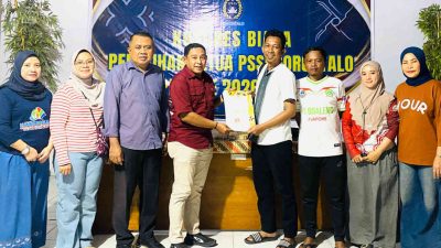 Tim Lahmudin Hambali Serahkan Kembali Kelengkapan Berkas Calon Ketua PSSI Gorontalo